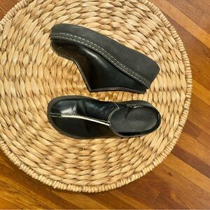 Miista Black Mules